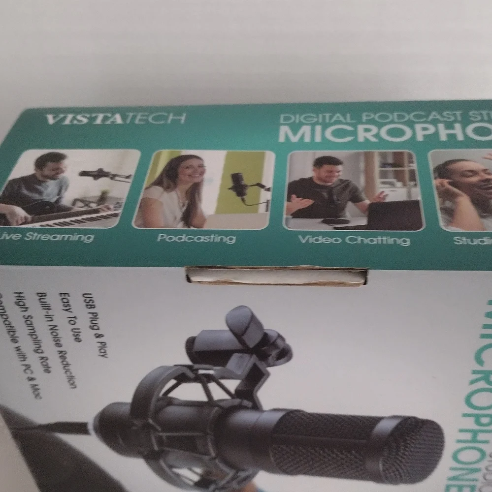 Digital Podcast Studio Microphone